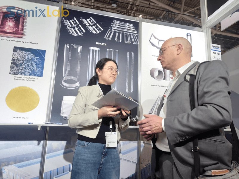 Semiconductor Epitaxy customers visited Semixlabs booth C1-363